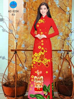 Vải áo dài Xuân Canh Tý kiểu mới AD 6204 31 1574410258 255 Vai ao dai Xuan Canh Ty kieu moi AD 6204
