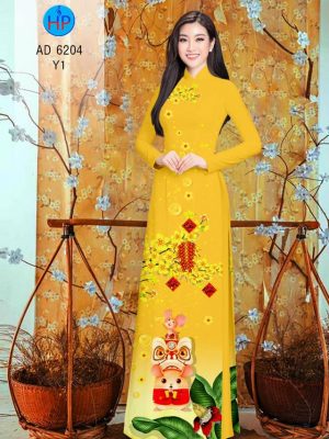 Vải áo dài Xuân Canh Tý kiểu mới AD 6204 36 1574410258 320 Vai ao dai Xuan Canh Ty kieu moi AD 6204
