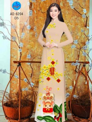 Vải áo dài Xuân Canh Tý kiểu mới AD 6204 33 1574410258 430 Vai ao dai Xuan Canh Ty kieu moi AD 6204