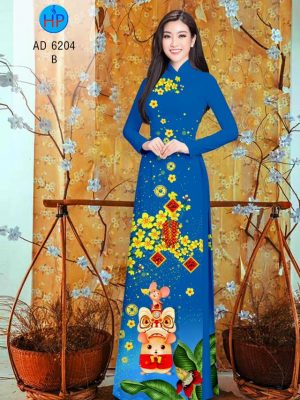 Vải áo dài Xuân Canh Tý kiểu mới AD 6204 37 1574410258 59 Vai ao dai Xuan Canh Ty kieu moi AD 6204