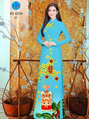 Vải áo dài Xuân Canh Tý kiểu mới AD 6204 34 1574410258 856 Vai ao dai Xuan Canh Ty kieu moi AD 6204