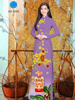 Vải áo dài Xuân Canh Tý kiểu mới AD 6204 35 1574410258 983 Vai ao dai Xuan Canh Ty kieu moi AD 6204