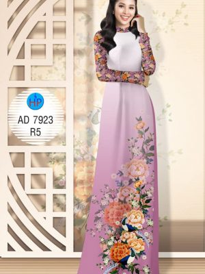 Vải áo dài Hoa Mẫu Đơn dịu dàng, e ấp thiết kế 2019 AD 7923 23 1574411433 769 Vai ao dai Hoa Mau Don diu dang e ap