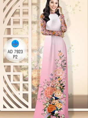 Vải áo dài Hoa Mẫu Đơn dịu dàng, e ấp thiết kế 2019 AD 7923 32 1574411434 375 Vai ao dai Hoa Mau Don diu dang e ap