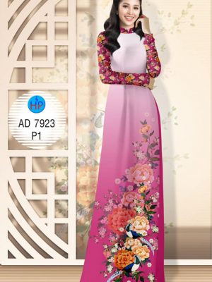 Vải áo dài Hoa Mẫu Đơn dịu dàng, e ấp thiết kế 2019 AD 7923 33 1574411434 917 Vai ao dai Hoa Mau Don diu dang e ap
