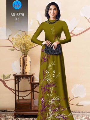 Vải áo dài Cỏ đuôi gà mới ra AD 6279 33 1574472625 386 Vai ao dai Co duoi ga moi ra AD 6279