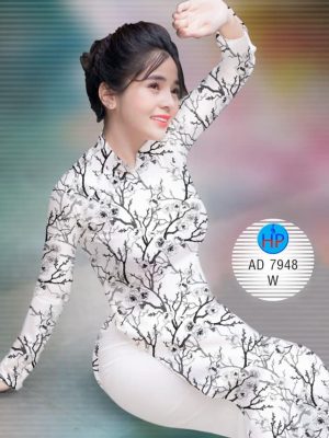 Vải áo dài hoa đều kiểu mới AD 7948 25 1574473433 57 Vai ao dai hoa deu kieu moi AD 7948