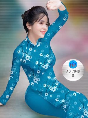 Vải áo dài hoa đều kiểu mới AD 7948 21 1574473433 744 Vai ao dai hoa deu kieu moi AD 7948