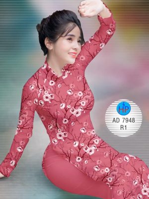 Vải áo dài hoa đều kiểu mới AD 7948 33 1574473434 433 Vai ao dai hoa deu kieu moi AD 7948