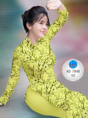 Vải áo dài hoa đều kiểu mới AD 7948 27 1574473434 578 Vai ao dai hoa deu kieu moi AD 7948
