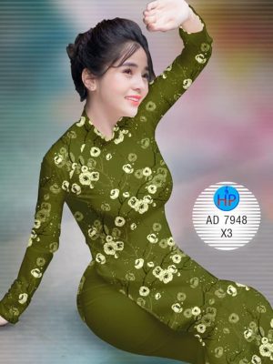Vải áo dài hoa đều kiểu mới AD 7948 29 1574473434 637 Vai ao dai hoa deu kieu moi AD 7948