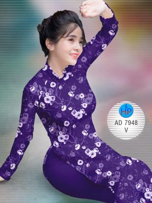 Vải áo dài hoa đều kiểu mới AD 7948 32 1574473434 912 Vai ao dai hoa deu kieu moi AD 7948