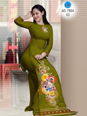 Vải áo dài Thổ cẩm và hoa Xuân mới ra AD 7954 25 1574473977 704 Vai ao dai Tho cam va hoa Xuan moi ra