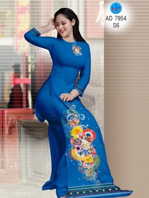 Vải áo dài Thổ cẩm và hoa Xuân mới ra AD 7954 28 1574473977 845 Vai ao dai Tho cam va hoa Xuan moi ra