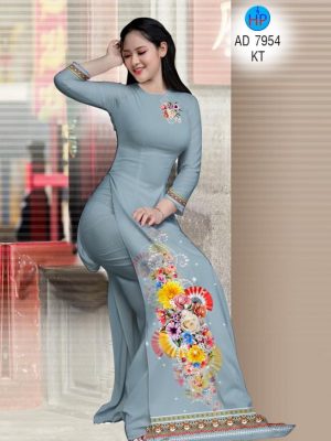 Vải áo dài Thổ cẩm và hoa Xuân mới ra AD 7954 30 1574473977 86 Vai ao dai Tho cam va hoa Xuan moi ra