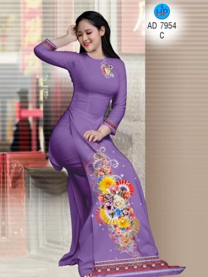 Vải áo dài Thổ cẩm và hoa Xuân mới ra AD 7954 31 1574473977 984 Vai ao dai Tho cam va hoa Xuan moi ra