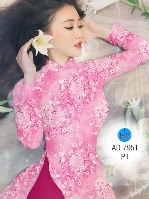 Vải áo dài hoa đều thiết kế 2019 AD 7951 30 1574475538 226 Vai ao dai hoa deu thiet ke 2019 AD 7951