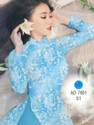 Vải áo dài hoa đều thiết kế 2019 AD 7951 25 1574475538 856 Vai ao dai hoa deu thiet ke 2019 AD 7951