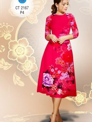 Vải áo dài Cách tân hoa Xuân rực rỡ kiểu mới AD 2167 21 1574475652 975 Vai ao dai Cach tan hoa Xuan ruc ro kieu