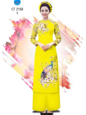 Vải áo dài Cách tân Công và hoa thiết kế 2019 AD 2168 32 1574655655 259 Vai ao dai Cach tan Cong va hoa thiet ke