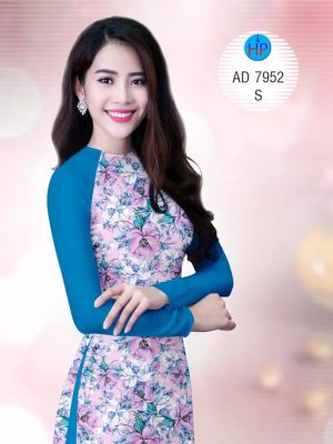 Vải áo dài Hoa đều nhẹ nhàng kiểu mới AD 7952 29 1574656013 160 Vai ao dai Hoa deu nhe nhang kieu moi AD
