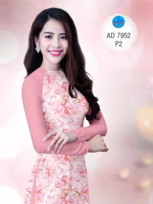 Vải áo dài Hoa đều nhẹ nhàng kiểu mới AD 7952 26 1574656013 31 Vai ao dai Hoa deu nhe nhang kieu moi AD