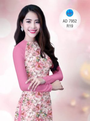 Vải áo dài Hoa đều nhẹ nhàng kiểu mới AD 7952 30 1574656013 839 Vai ao dai Hoa deu nhe nhang kieu moi AD