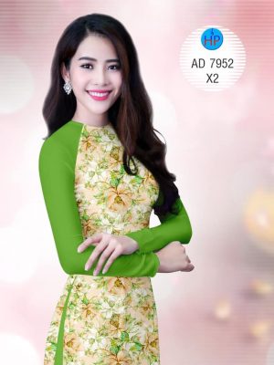 Vải áo dài Hoa đều nhẹ nhàng kiểu mới AD 7952 35 1574656014 885 Vai ao dai Hoa deu nhe nhang kieu moi AD