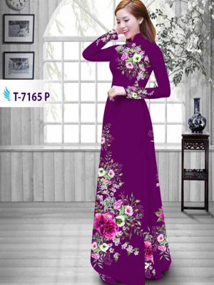 Vải áo dài hoa in 3D mới ra AD T-7165 45 1574656986 357 Vai ao dai hoa in 3D moi ra AD T 7165