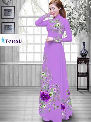 Vải áo dài hoa in 3D mới ra AD T-7165 40 1574656986 902 Vai ao dai hoa in 3D moi ra AD T 7165