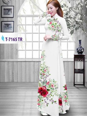 Vải áo dài hoa in 3D mới ra AD T-7165 47 1574656987 627 Vai ao dai hoa in 3D moi ra AD T 7165