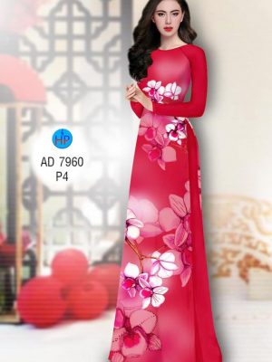 Vải áo dài hoa Lan mới ra AD 7960 24 1574657233 232 Vai ao dai hoa Lan moi ra AD 7960