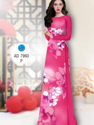 Vải áo dài hoa Lan mới ra AD 7960 25 1574657233 816 Vai ao dai hoa Lan moi ra AD 7960