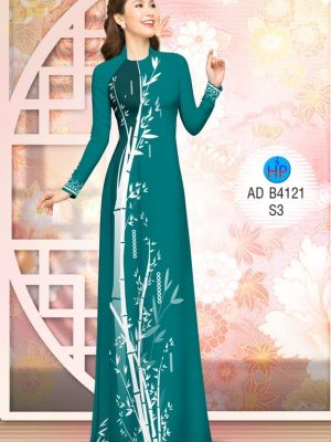 Vải áo dài Trúc xanh mới ra AD B4121 21 1574821335 257 Vai ao dai Truc xanh moi ra AD B4121