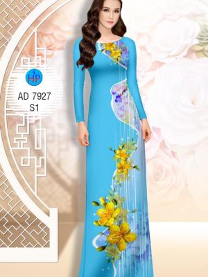 Vải áo dài Hoa Mai mới ra AD 7927 24 1574821514 824 Vai ao dai Hoa Mai moi ra AD 7927