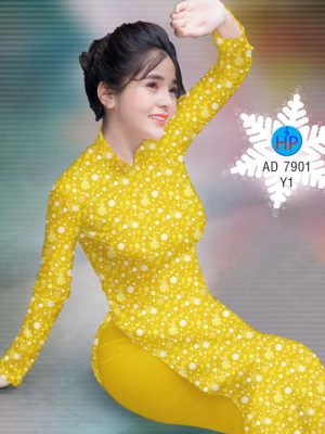 Vải áo dài Hoa tuyết nhí kiểu mới AD 7901 26 1574822318 613 Vai ao dai Hoa tuyet nhi kieu moi AD 7901