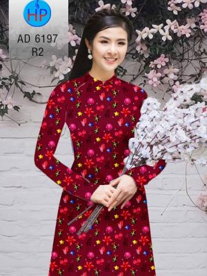 Vải áo dài Noel mới ra AD 6197 23 1574822480 169 Vai ao dai Noel moi ra AD 6197
