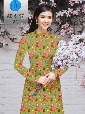 Vải áo dài Noel mới ra AD 6197 28 1574822480 363 Vai ao dai Noel moi ra AD 6197