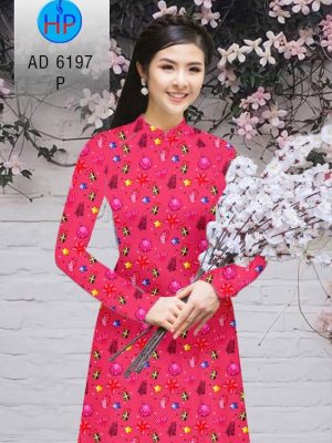 Vải áo dài Noel mới ra AD 6197 31 1574822480 634 Vai ao dai Noel moi ra AD 6197
