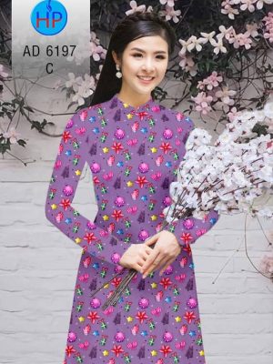 Vải áo dài Noel mới ra AD 6197 35 1574822480 645 Vai ao dai Noel moi ra AD 6197