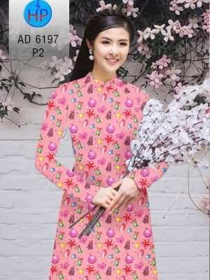 Vải áo dài Noel mới ra AD 6197 25 1574822480 922 Vai ao dai Noel moi ra AD 6197