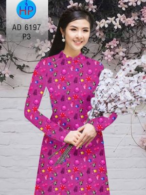 Vải áo dài Noel mới ra AD 6197 24 1574822480 949 Vai ao dai Noel moi ra AD 6197