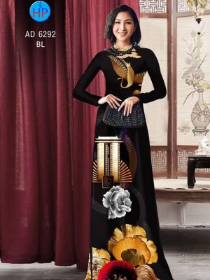 Vải áo dài hoa đẹp kiểu mới AD 6292 34 1574822806 207 Vai ao dai hoa dep kieu moi AD 6292