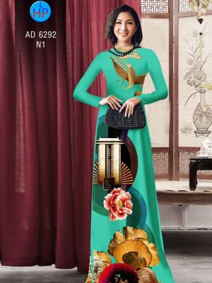 Vải áo dài hoa đẹp kiểu mới AD 6292 31 1574822806 810 Vai ao dai hoa dep kieu moi AD 6292
