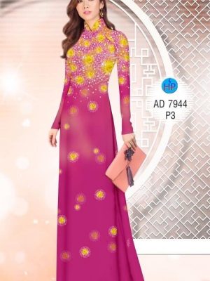 Vải áo dài hoa đều đón tết thiết kế 2019 AD 7944 31 1574823011 243 Vai ao dai hoa deu don tet thiet ke 2019