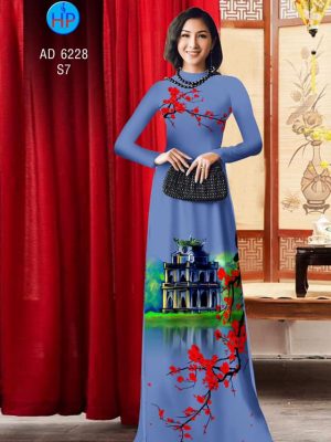 Vải áo dài Hồ Gươm vào Xuân kiểu mới AD 6228 31 1574823206 148 Vai ao dai Ho Guom vao Xuan kieu moi AD
