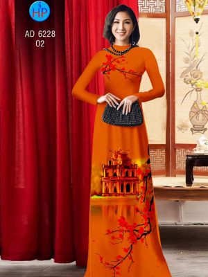 Vải áo dài Hồ Gươm vào Xuân kiểu mới AD 6228 27 1574823206 168 Vai ao dai Ho Guom vao Xuan kieu moi AD
