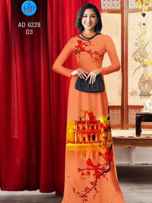 Vải áo dài Hồ Gươm vào Xuân kiểu mới AD 6228 21 1574823206 305 Vai ao dai Ho Guom vao Xuan kieu moi AD