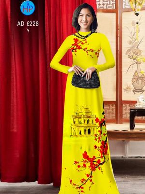 Vải áo dài Hồ Gươm vào Xuân kiểu mới AD 6228 34 1574823206 399 Vai ao dai Ho Guom vao Xuan kieu moi AD