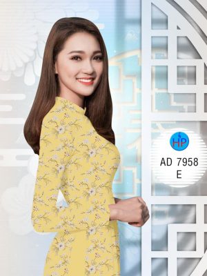 Vải áo dài Hoa đều xinh xinh kiểu mới AD 7958 31 1574823543 135 Vai ao dai Hoa deu xinh xinh kieu moi AD